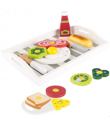 Bandeja Desayuno Madera Woomax 49330