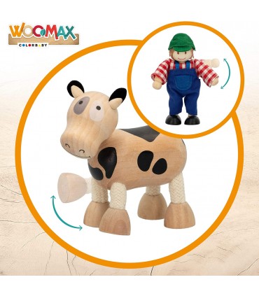 Tractor Madera 33Cm Woomax 43621