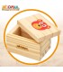 Set Mueble Dormitorio Madera Wooma 46470