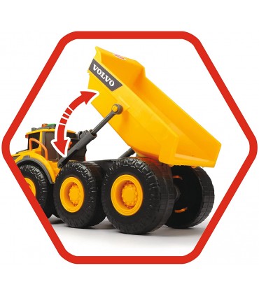 Camion Volvo Volquete Luz,Son.23Cm 37220