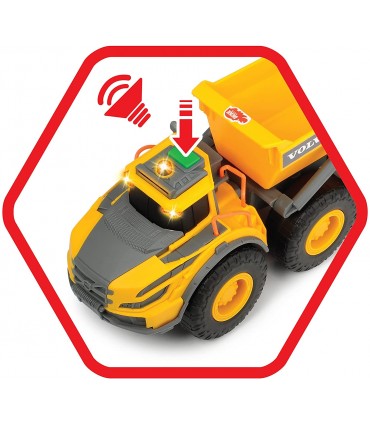 Camion Volvo Volquete Luz,Son.23Cm 37220