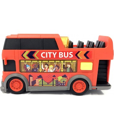 Autobus Descapotable Luz,Son.15Cm 203302
