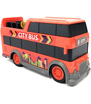 Autobus Descapotable Luz,Son.15Cm 203302