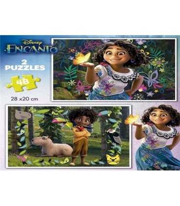 Puzzle 2*48 Pcs Encanto Ref: 19200