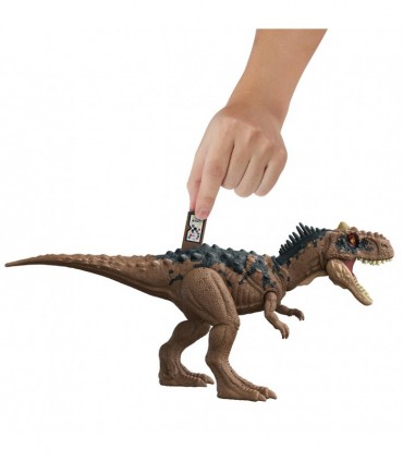 Dinosaurio Rajasaurus Ruge,Golpea HDX35
