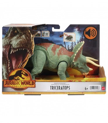 DinosaurioTricerat. Ruge,Golp. Ref:HDX34