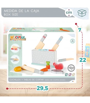 Woomax Set Picar Madera Ref: 49329