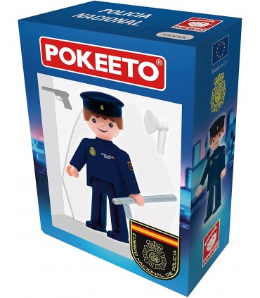 Pokeeto Policia Nacional Hombre Ref15266