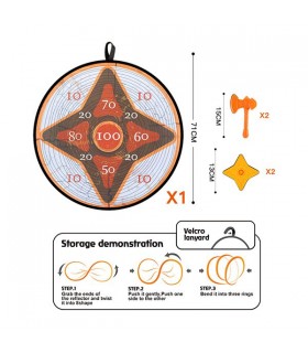 Dartboard 71 Cm Ninja Ref: 08188
