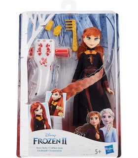 Muñeca Anna Trenzamania Frozen E7003