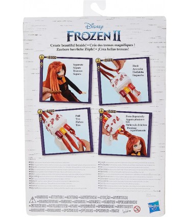 Muñeca Anna Trenzamania Frozen E7003