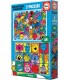 Puzzle 2*48Pcs Monsieru Madame Ref:19402