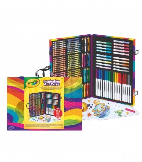 Maletin Artista Arcoiris 140Pcs 04-1054