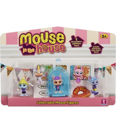 Pack 5 Mouse House Ref: CO07706