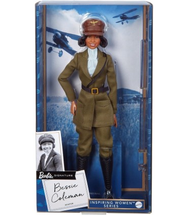 Barbie Signat.Bessie Coleman Ref: HJX36