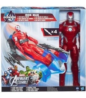 Vehiculo C/Figura Iron Man Ref: A7363