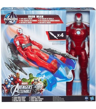 Vehiculo C/Figura Iron Man Ref: A7363