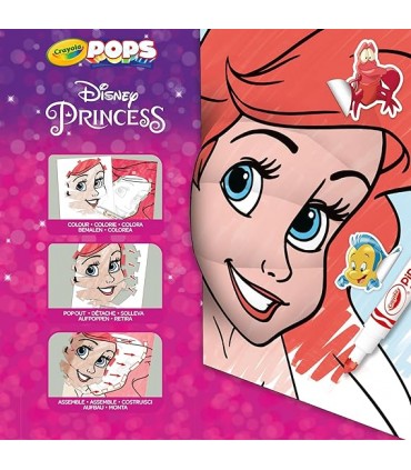 Color Pops 3D Disney Princesa  04-0743