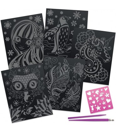 Dibujos Negros Para Rascar Ref: 11014