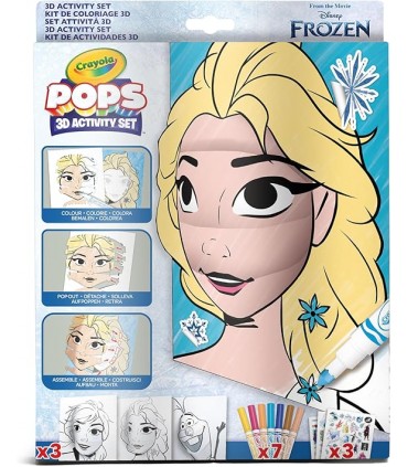Color Pops 3D Frozen Ref: 04-0742