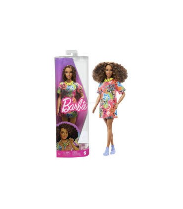 Barbie Fashionista C/Pelo Rizado HPF77