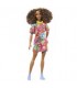 Barbie Fashionista C/Pelo Rizado HPF77