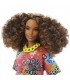 Barbie Fashionista C/Pelo Rizado HPF77