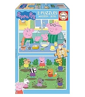 Puzzle 2 * 25 Pcs Peppa Pig Ref: 19995