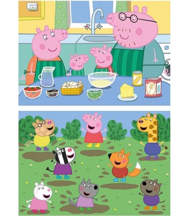 Puzzle 2 * 25 Pcs Peppa Pig Ref: 19995