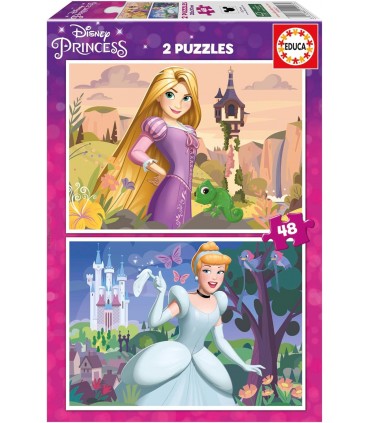 Puzzle 2 * 48 Pcs Princesas Ref: 19997