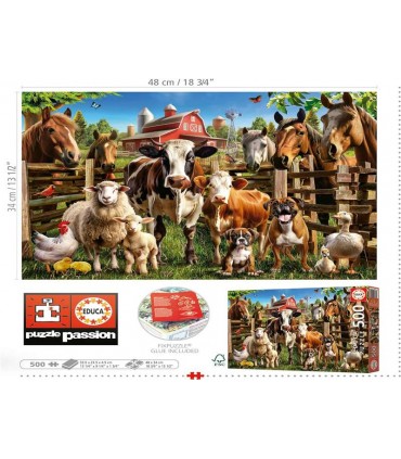 Puzzle 500 Pcs Los Traviesos Ref: 19905
