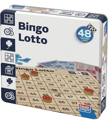 Bingo Loto Caja Lata Ref: 34005