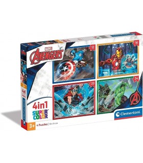 Puzle Marvel 4 En 1 Ref: 21525