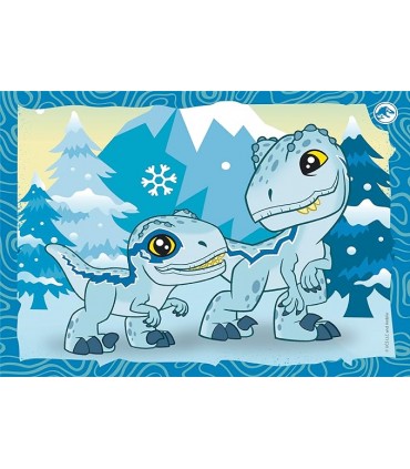 Puzzle 4 En 1 Jurassic World Ref: 21521