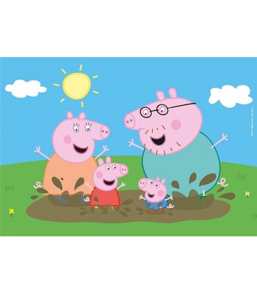 Puzzle Peppa Pig 2*20Pcs Ref: 24797