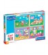 4 En 1 Puzzle Peppa Pig Ref: 21516