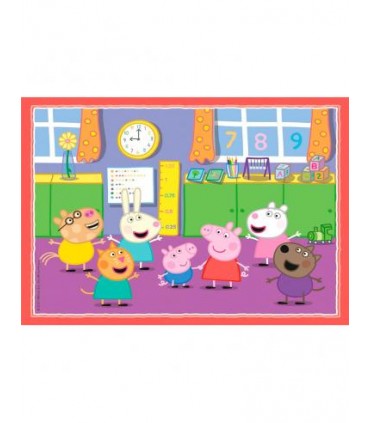 4 En 1 Puzzle Peppa Pig Ref: 21516
