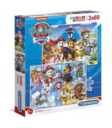 Puzzle 2*60 Pcs Paw Patroll Ref: 21617