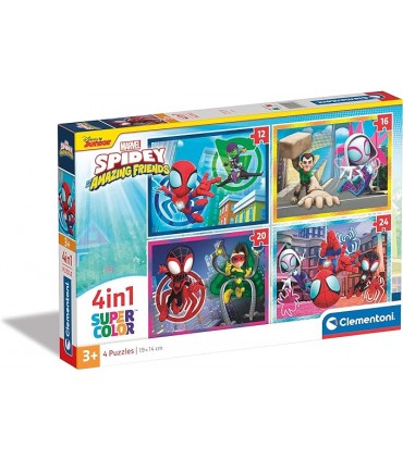 Puzzle 4 En 1 Spidey Ref: 21528