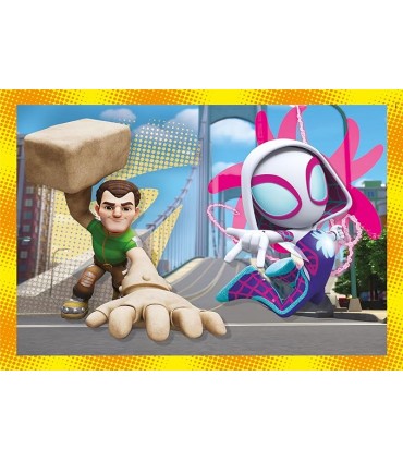 Puzzle 4 En 1 Spidey Ref: 21528