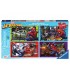 Puzzle Spider-Man 4*100 Pcs Ref: 010760