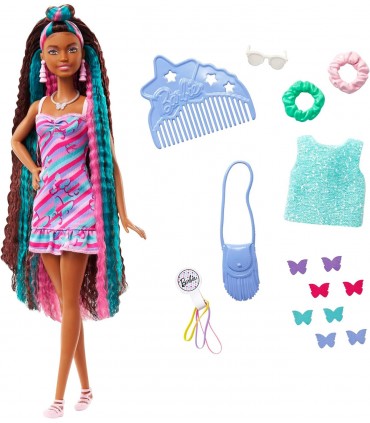 Barbie Pelo Largo Mariposa  Ref:  HCM91