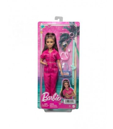 Muñeca Day & Play Mono Rosa Barbie HPL76