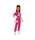Muñeca Day & Play Mono Rosa Barbie HPL76
