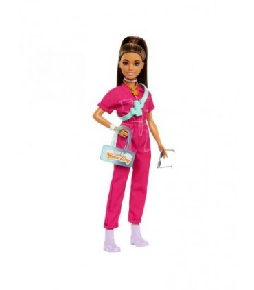 Muñeca Day & Play Mono Rosa Barbie HPL76