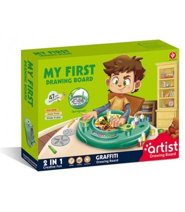 Juego Spirograph+Spin 2En1 C/13Pcs 24728