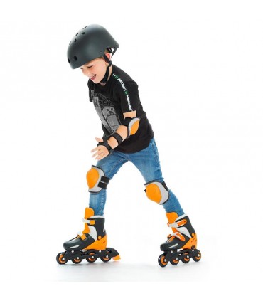 Patines En Linea Naranja Ref: 23214