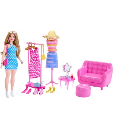 Barbie Estilista C/Perchero Ref: HPL78