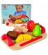 Tabla Madera Frutas 12 Pcs Ref: 10000372