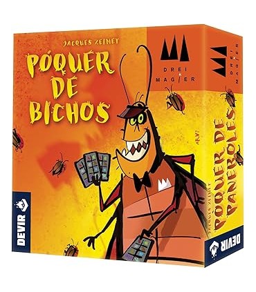 Poquer De Bichos Juego Mesa BGPOBITR
